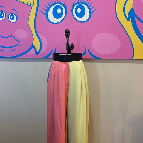 Marc Jacobs 9.12.2018 Runway Color Block Wide Leg Pants NWT - Picture 1 of 12